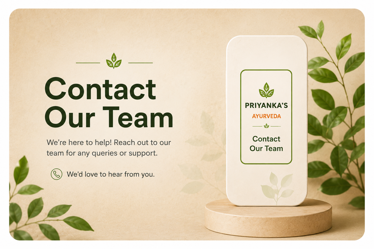 Contact Ayurveda
